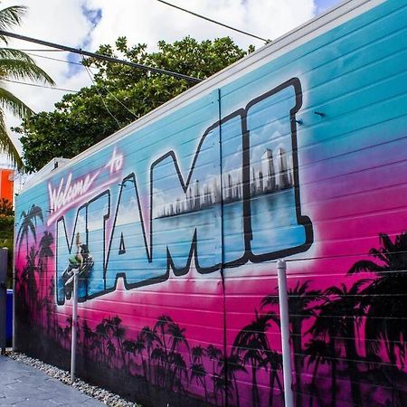 Unique Miami Art Escape W/ Hottub, Arcade & Murals Exterior foto